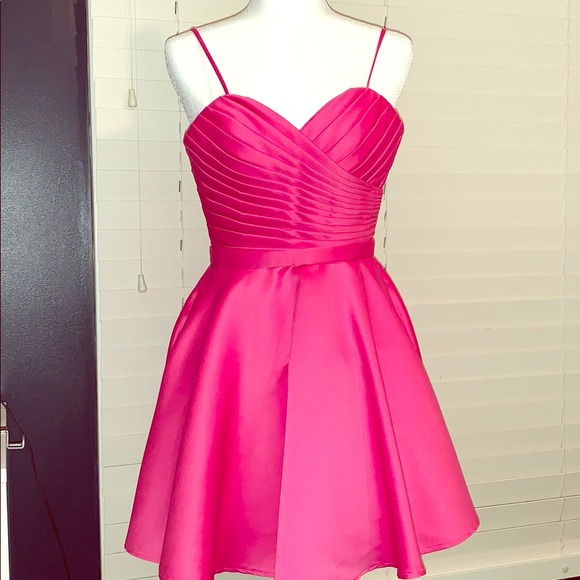 Mori Lee Dresses & Skirts - Mori Lee by Madelein Gardner Hot Pink Dress